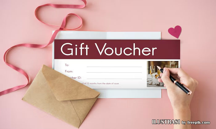 desain voucher diskon yang menarik pelanggan